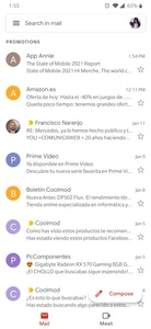 Gmail скриншот