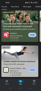 Google Play скриншот