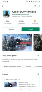 Google Play скриншот