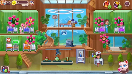 Clinic Dash Crazy Hospital скриншот